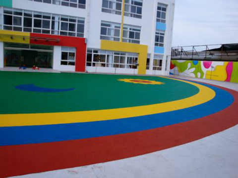 崇川區幼兒園塑膠跑道